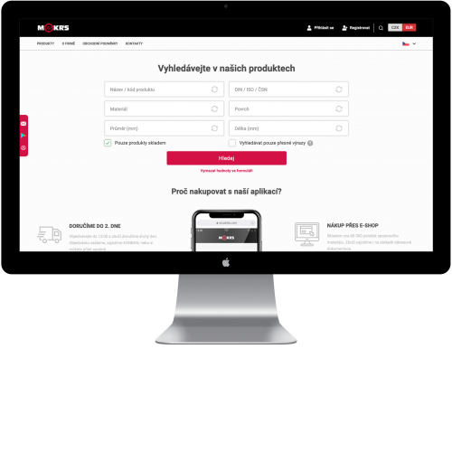 Převzetí vývoje B2B e-shopu