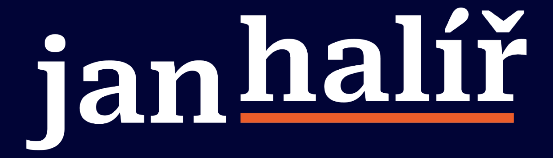 Jan halir logo bar