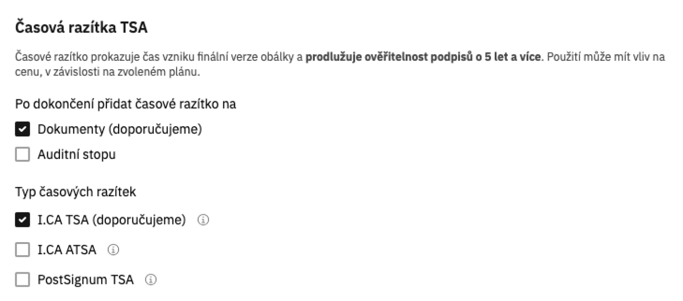 časová razítka